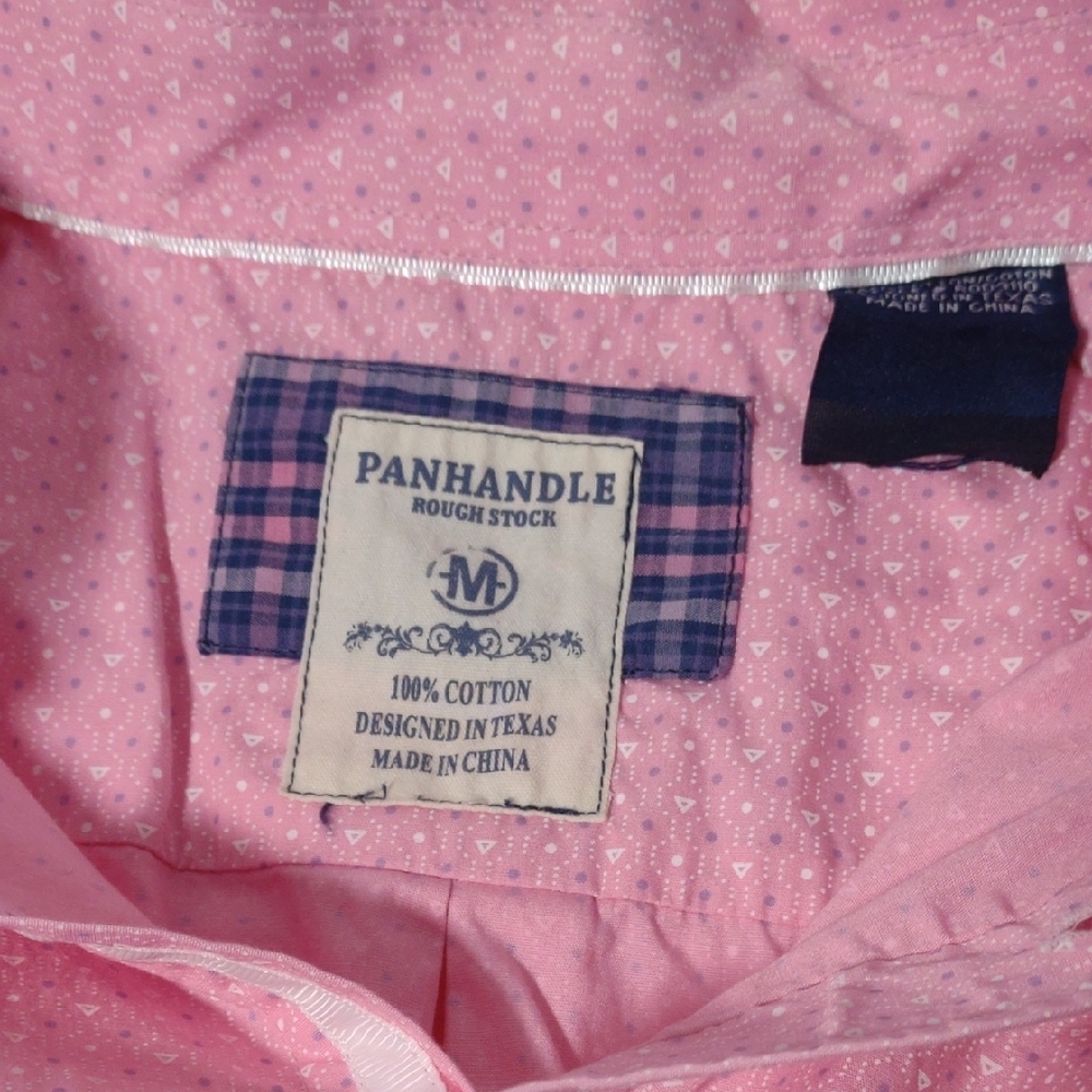 Men's Pink Casual Button Down Shirt
